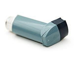 Blue inhaler