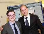 Dental students Mark Franks (left) and Corwin Hine (right)