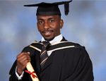 Junior Ogunyemi graduated from Queen Mary in 2011