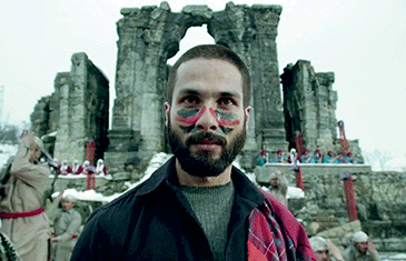 A scene from Haider, Vishal Bhardwaj’s take on Hamlet, featured in the Indian Shakespeares on Screen Festival