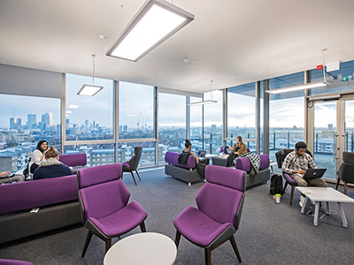 Graduate centre with views over London