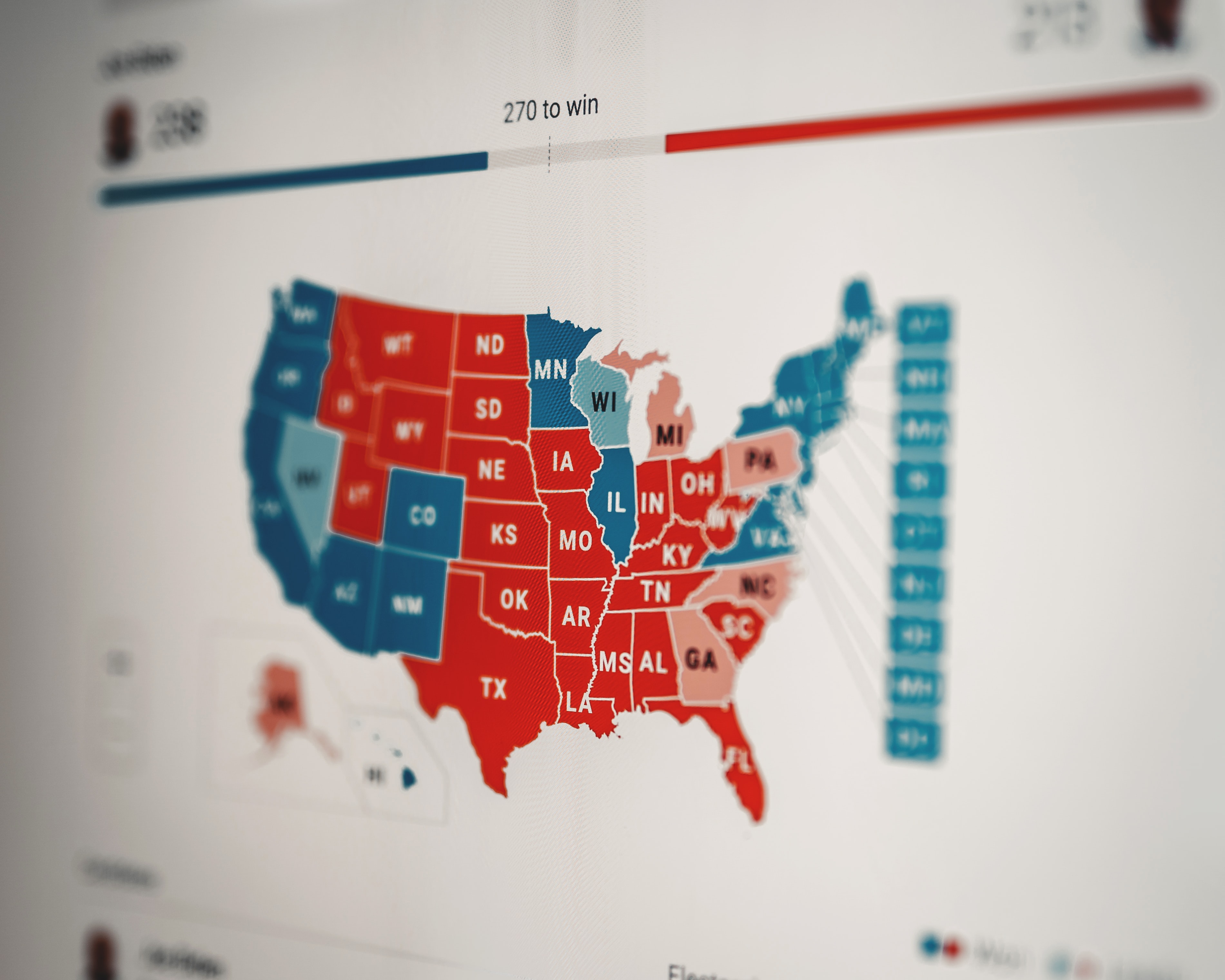 2020 Electoral College Map