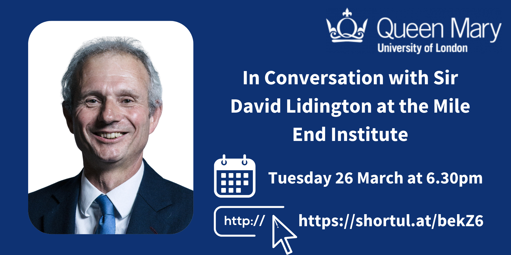 In Conversation with Sir David Lidington