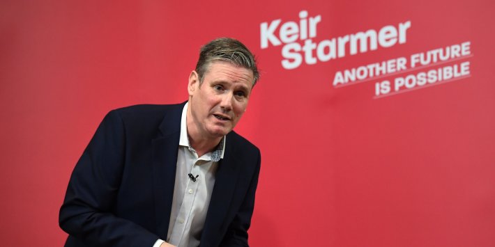 Photo of Keir Starmer saying that 'A New Future is Possible'