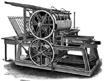 Rotary printing press