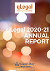 qLegal annual report cover 2020-21
