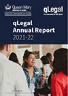 qLegal Annual Report 2021-22 cover