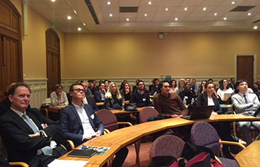 Attendees of the Sorbonne-QMUL Opening Lecture