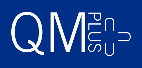 The QMPlus logo