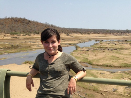 Maryisa in South Africa on our Ecology and Conservation field trip