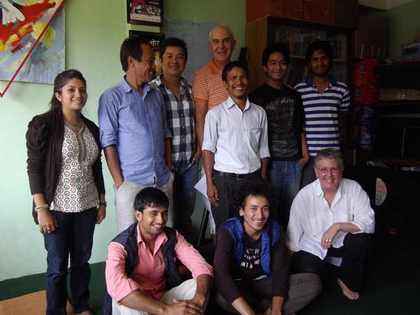 SED Ali Campbell 1) With Mandala Theatre; Kathmandu; Nepal and Jana Sanskriti children’s group; Badu; Kolkata