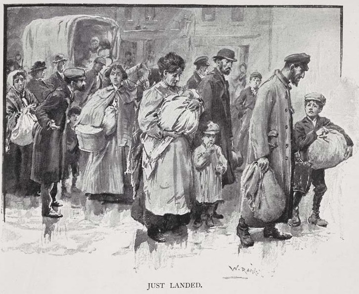 Jews coming in to London, 1902-1903