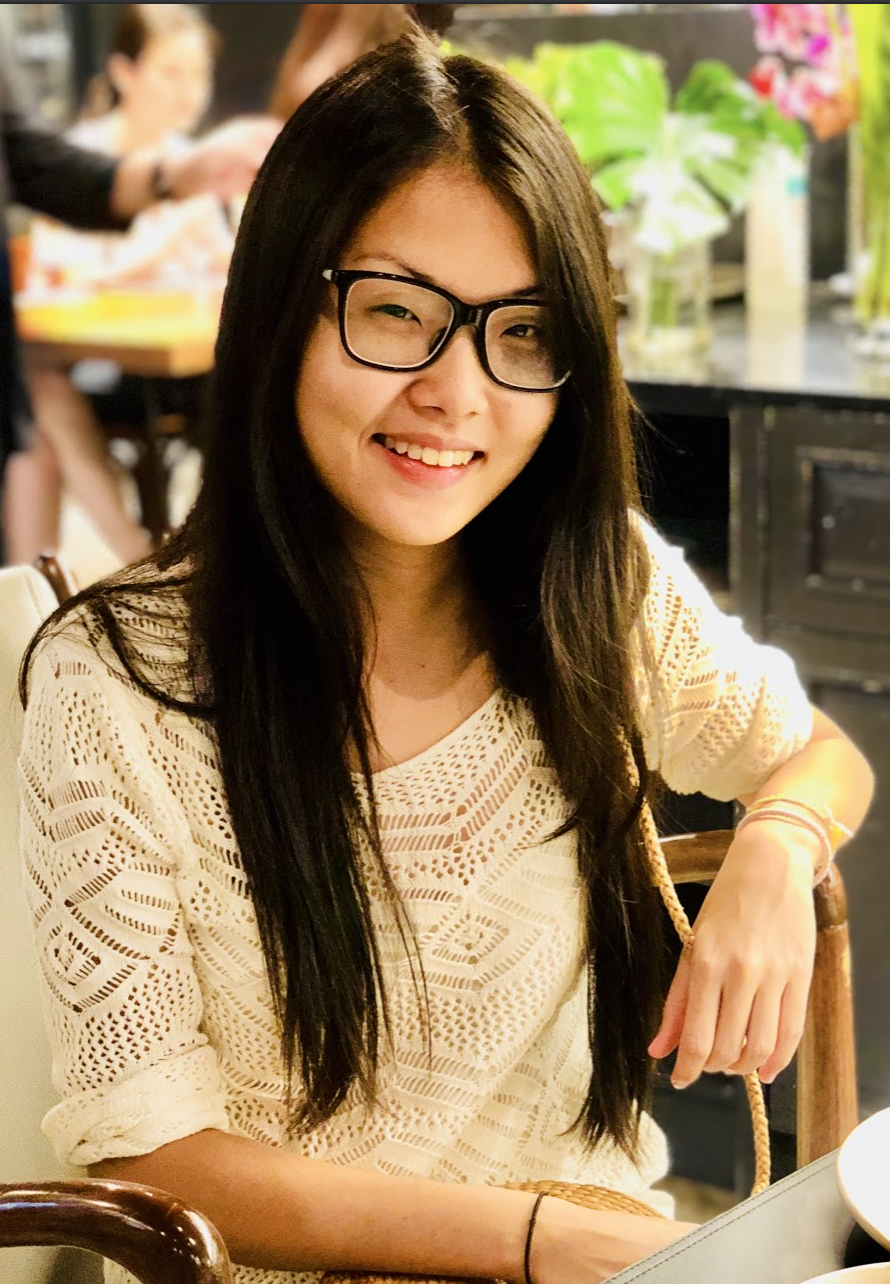 Portrait Profile Picture of Women in Glasses Smiling