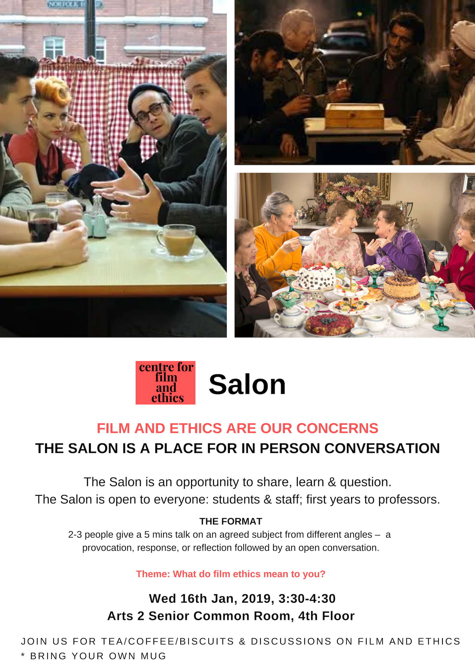 CfFE salon poster