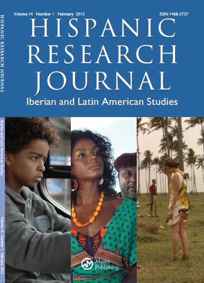 Cover of the Hispanic Research Journal