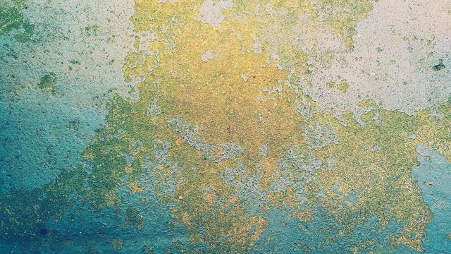 Abstract - wall with flaking paint
