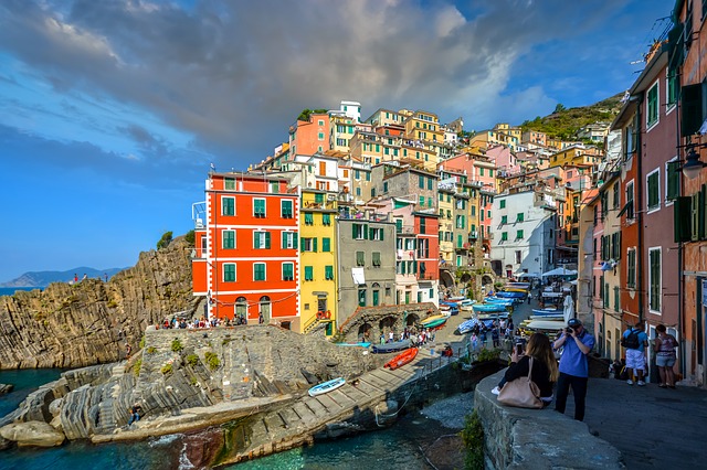 Italian seaside town in the Cinque Terre region