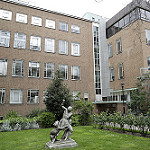 John Vane Building on Queen Mary's Charterhouse Square campus viewed from Endocrinology Entrance