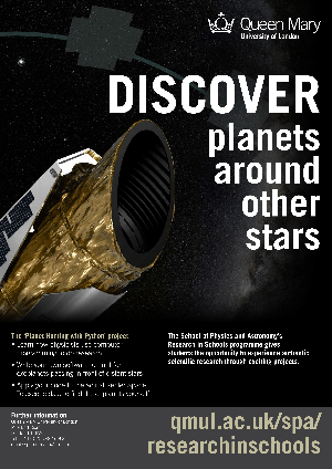 Planet Hunting with Python poster