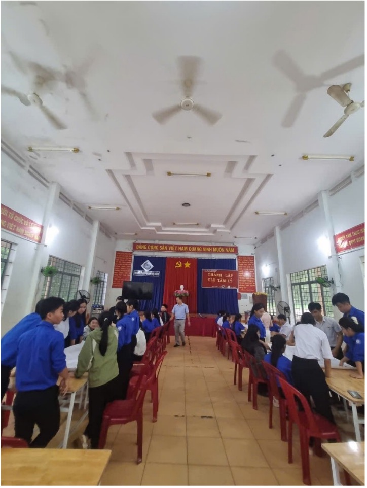 students in a classroom in Vietnam