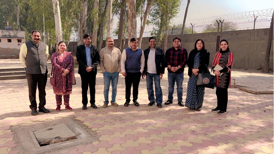 Dr Tushar Sign and shelter staff from Salam Balak Trust during the visit on 17th of Feb 2025 to discuss the CREATE study.